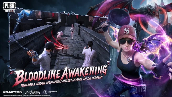 PUBG MOBILE 4v4 arena match screenshot