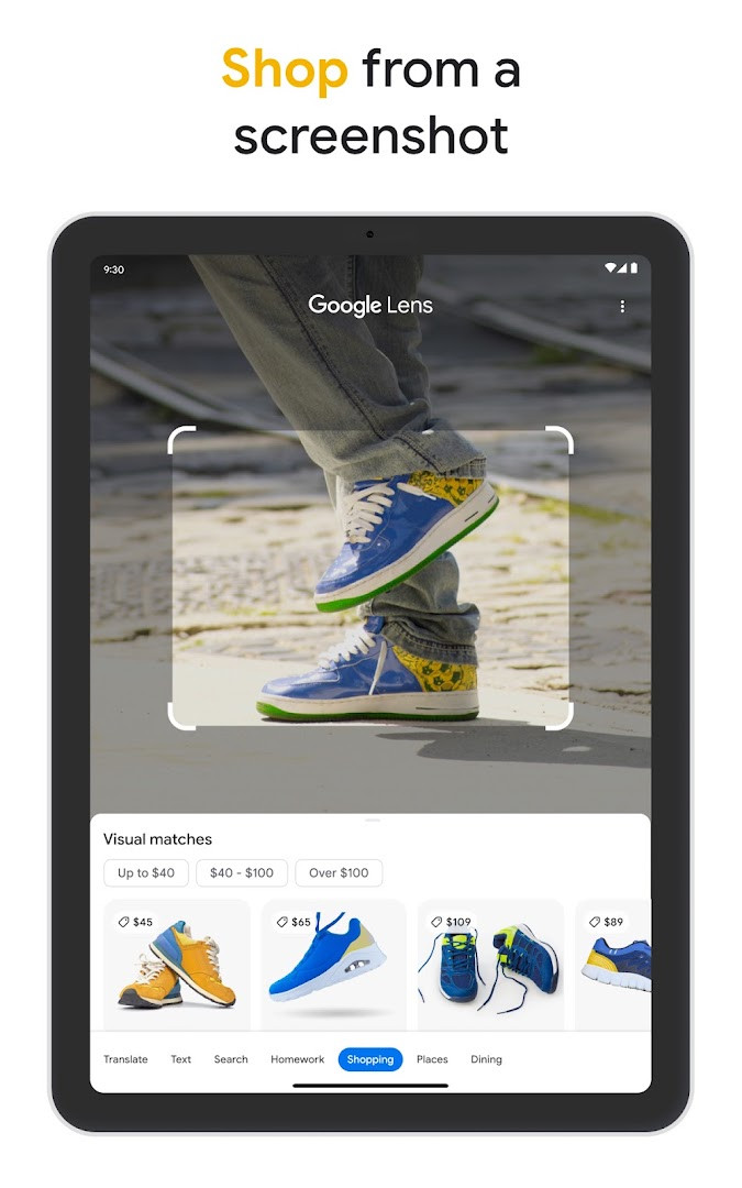 Discover feed displaying personalized news articles and videos based on interests.