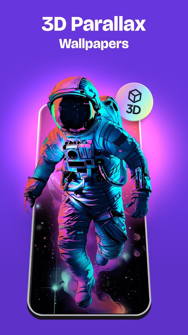 ZedgeTM live photos category with animated backgrounds