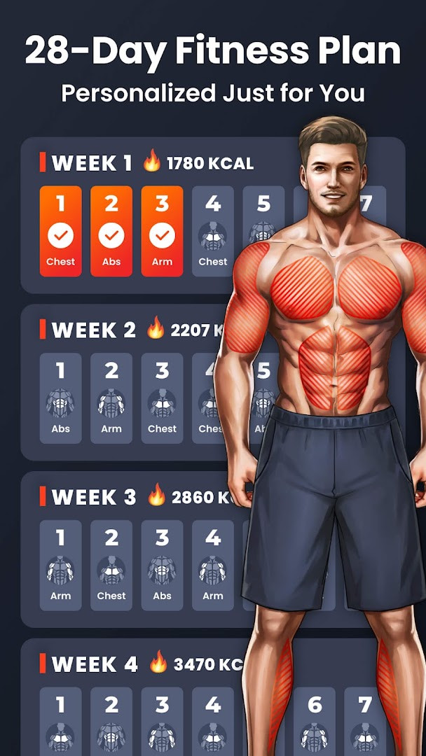 Home Workout - No Equipment 7-minute daily session