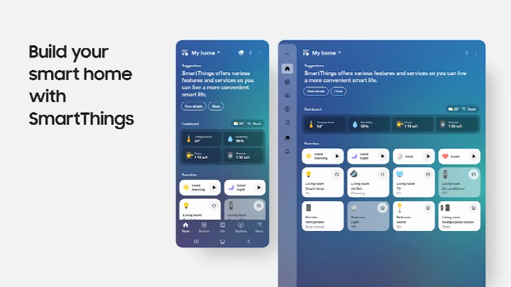 SmartThings Routine Insights view highlighting top 3 used routines