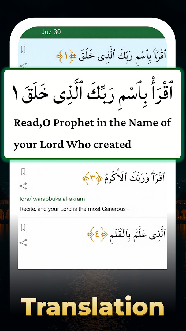 Prayer timings list showing Fajr, Dhuhr, Asr, Maghrib, and Isha times.