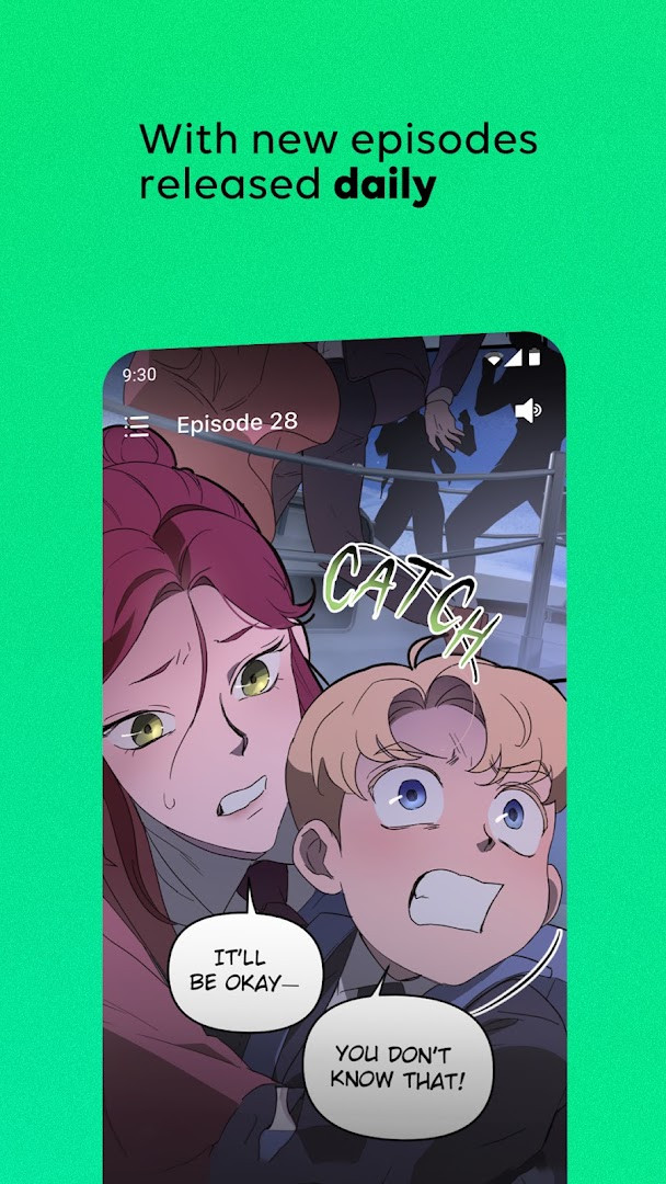 WEBTOON Canvas platform page for creators to publish their own comics.