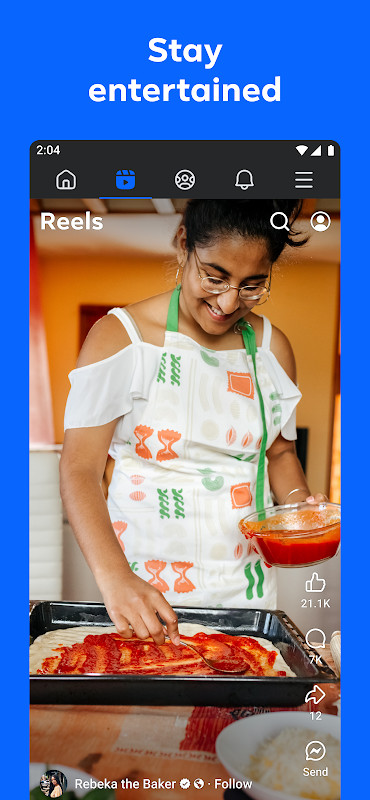Facebook profile screen for adjusting what you share and who sees it