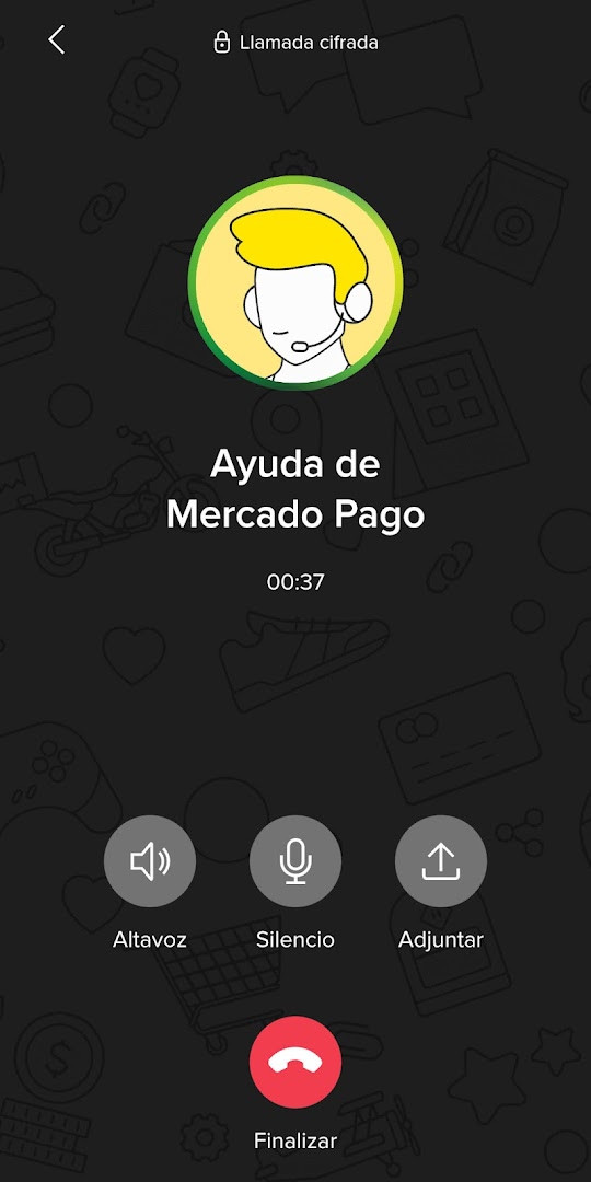 Mercado Pago Point card reader payment screen