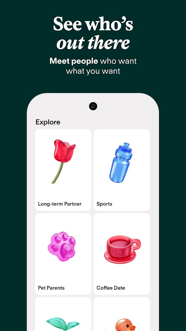 Tinder Dating App chat screen with conversation and safety tools