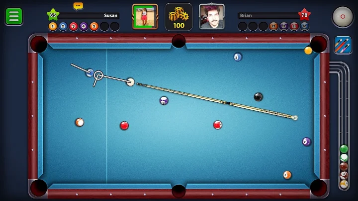 Main menu screen with Play button and player profile