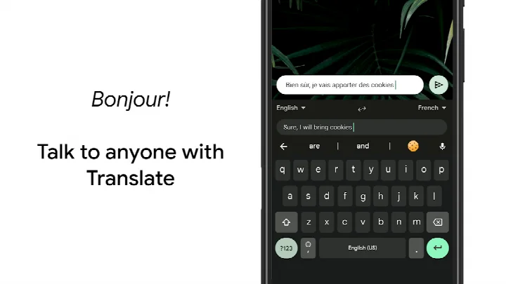 Gboard - the Google Keyboard emoji search panel for finding the right emoji quickly