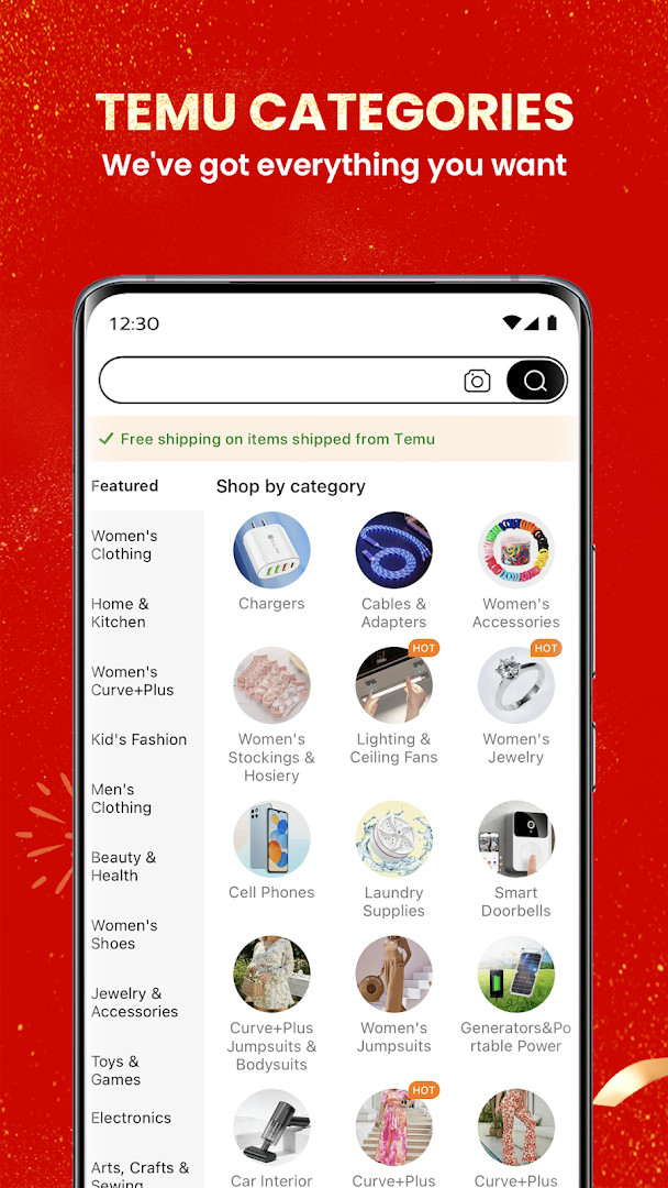 Temu: Shop Like a Billionaire with a fast and secure checkout screen