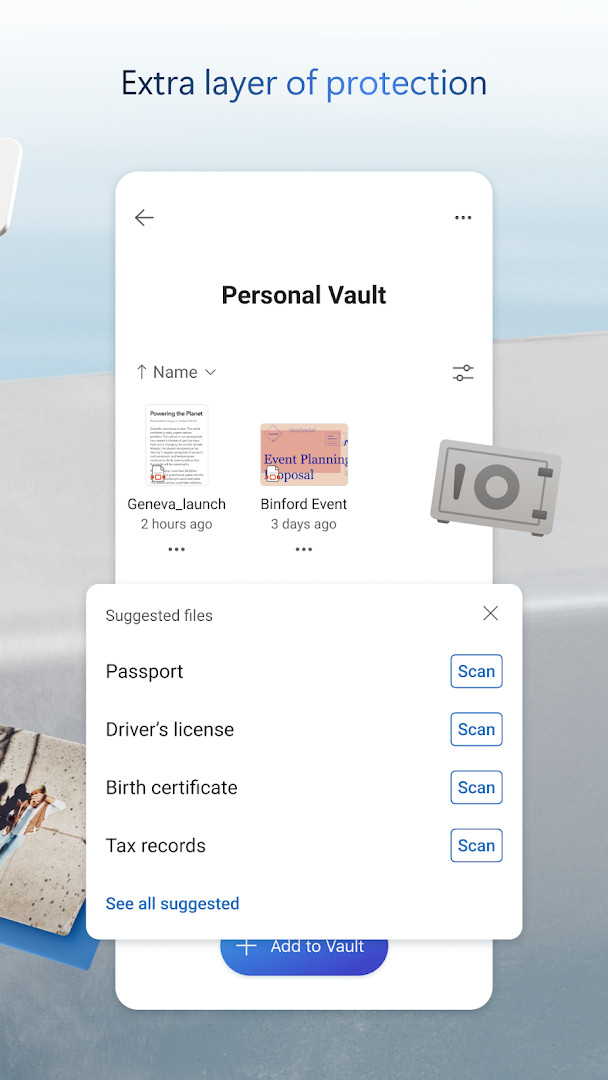 Copilot AI panel summarizing a selected document